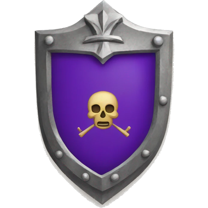 escudo morado emoji