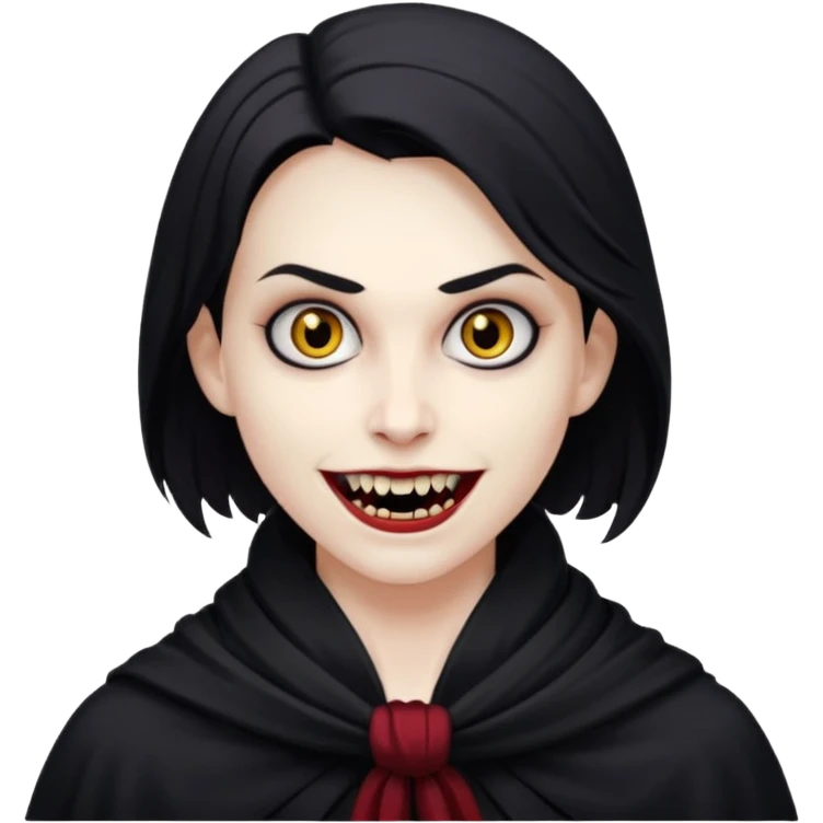 Vampire with scarf  emoji