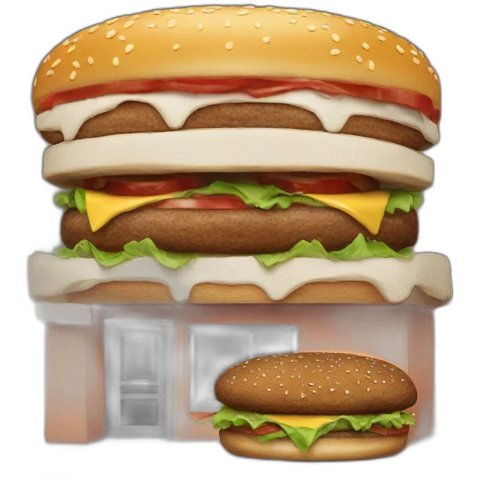 burger house emoji