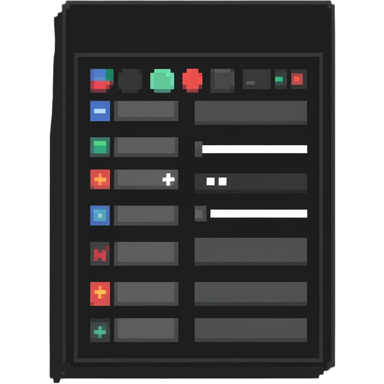 UI checkboxes and radio buttons emoji