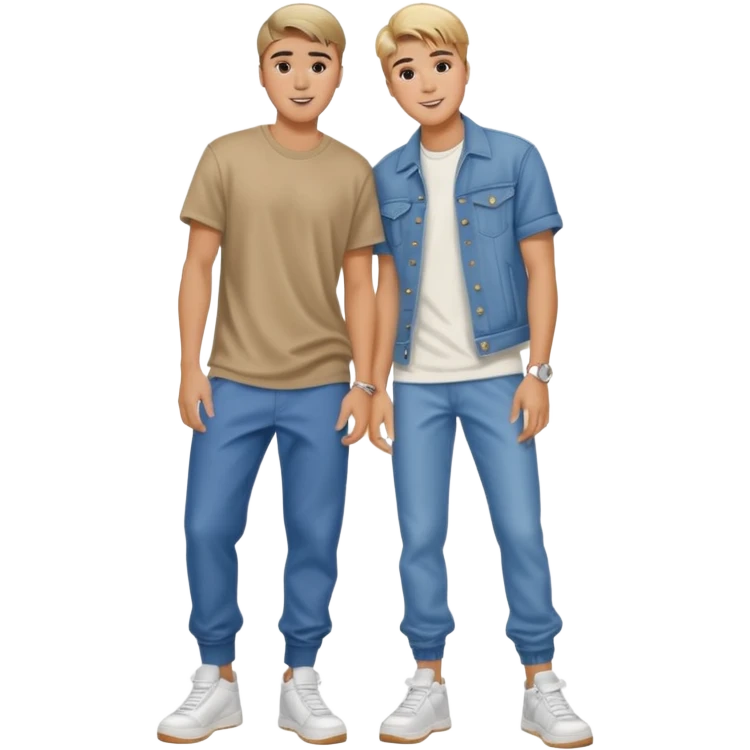 Justin bieber et hailey bieber  voir tous le corps  emoji