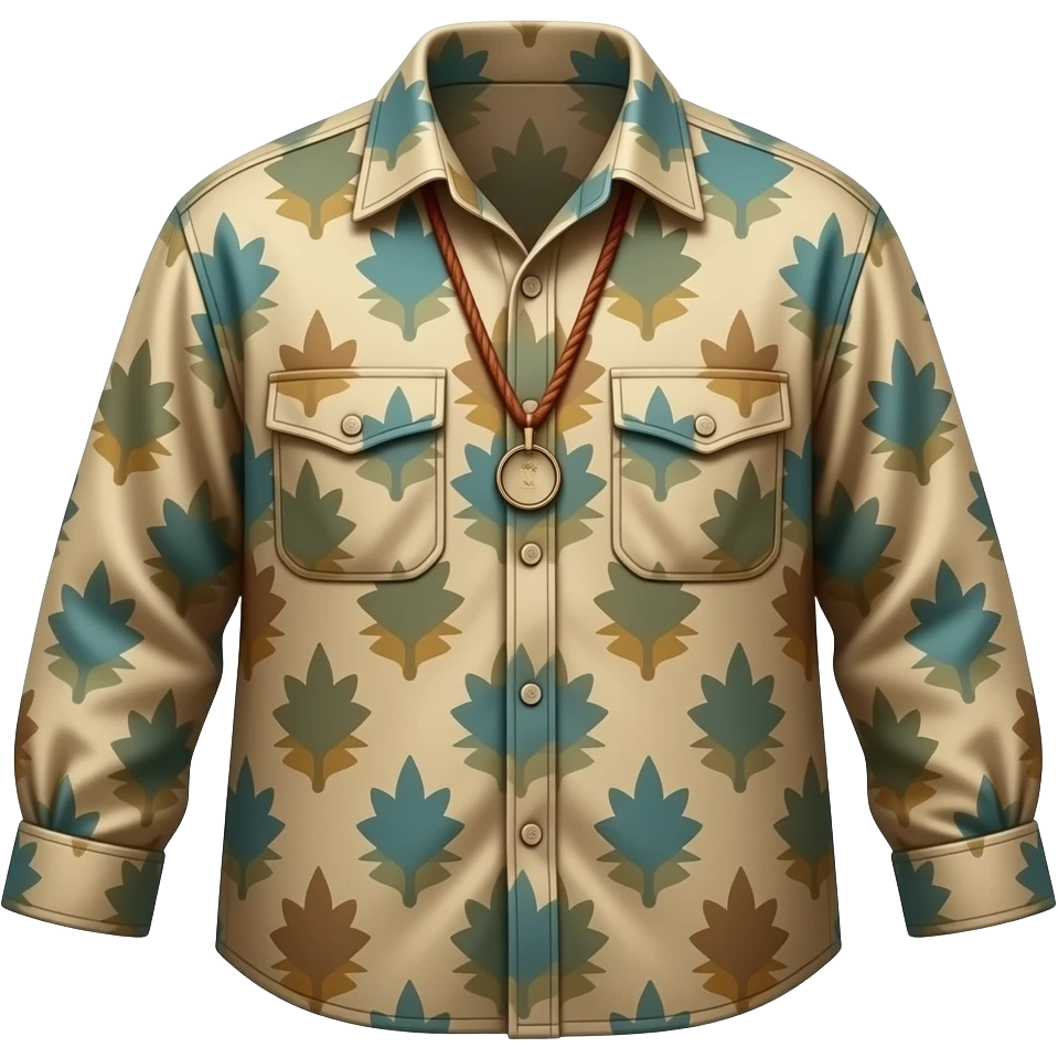 just old hippie shirt emoji