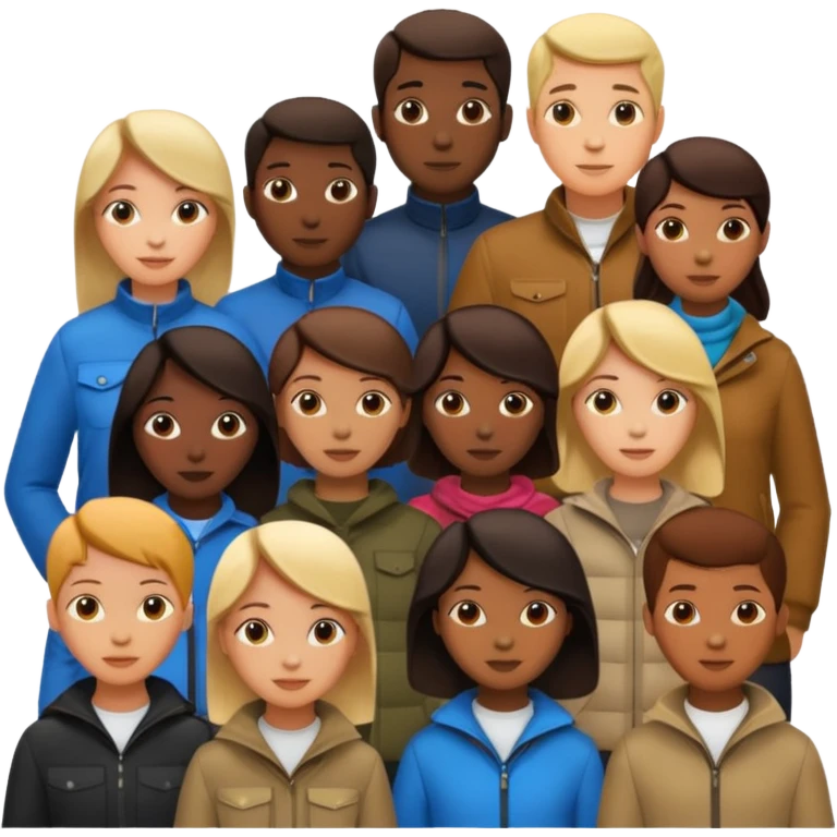 一群人的背影 emoji