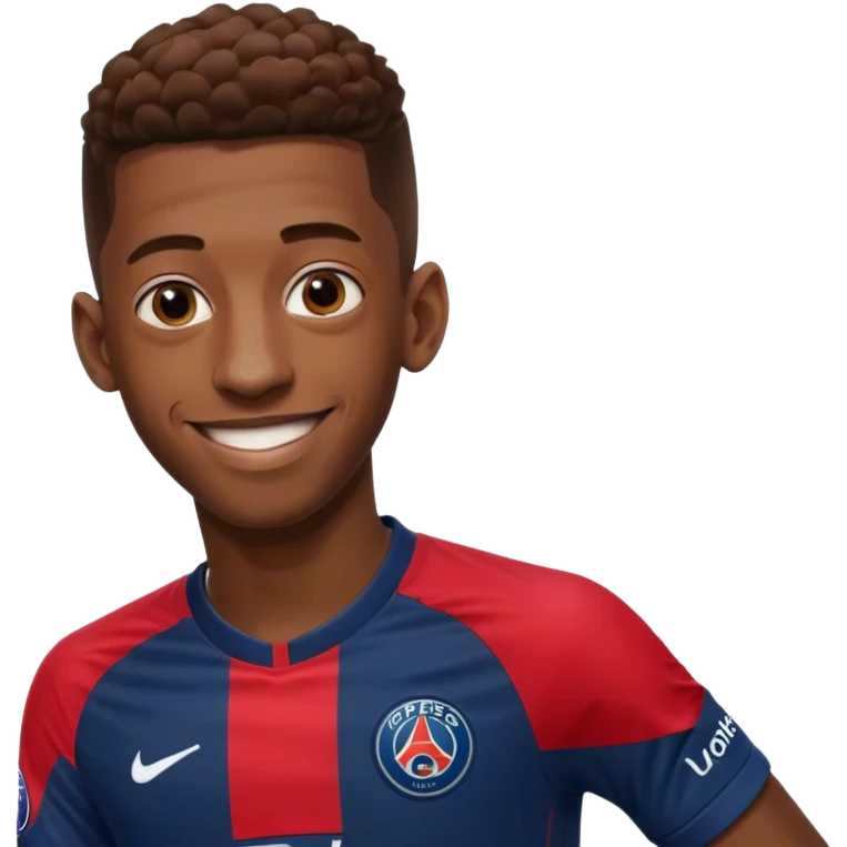 Ousmane Dembele avec le maillot du psg emoji