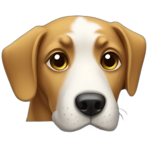Dog in car emoji