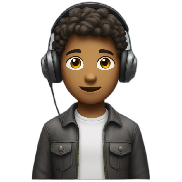 boy with headset and dualsense emoji