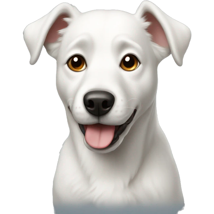 White dog emoji