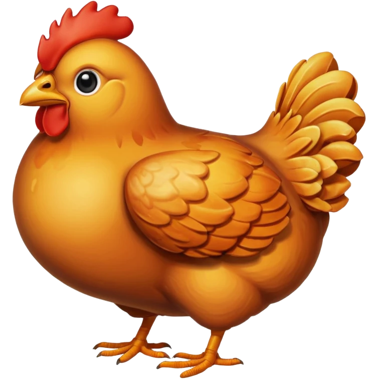 burned chicken emoji