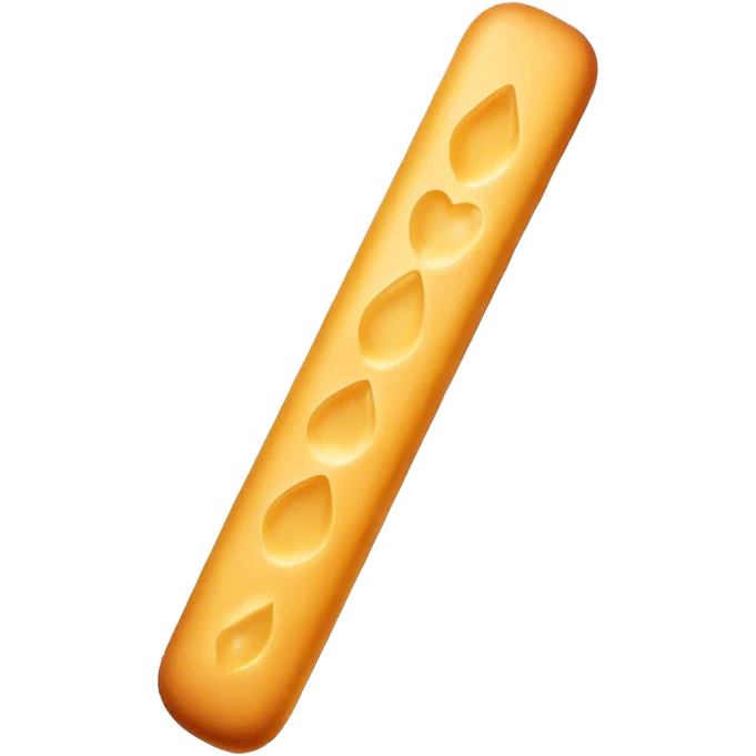 Fry cheese stick emoji