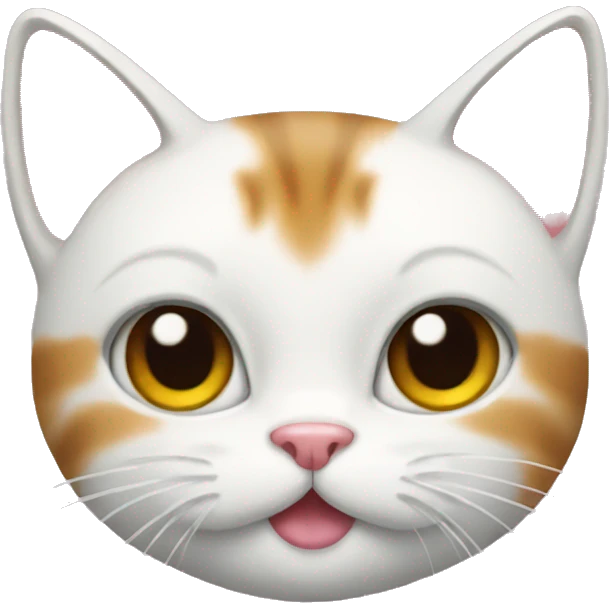 cat with a bow emoji