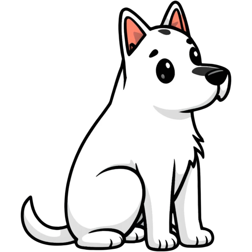 dog with a big booty emoji