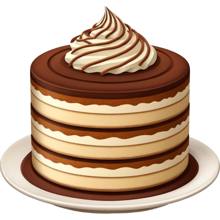 Genrete an emoji for Tiramisu a coffee dessert make it appealing emoji