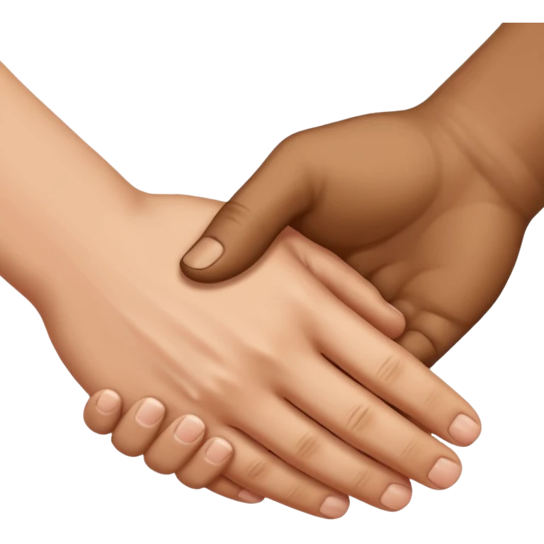 Handshake only hands emoji