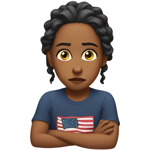 Kamala sad emoji
