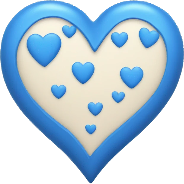 2 blue hearts emoji