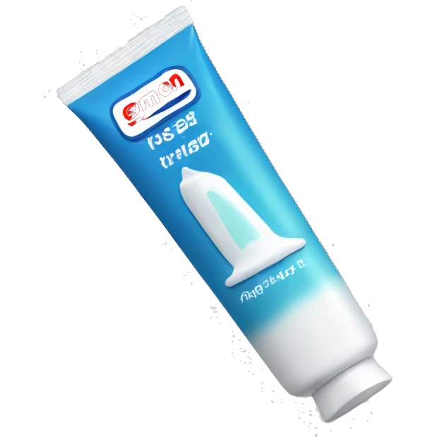 Tube of toothpaste  emoji