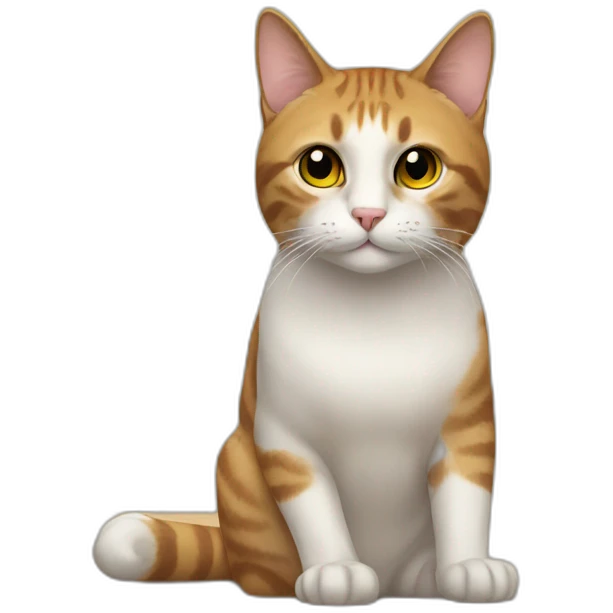 cat on the table emoji