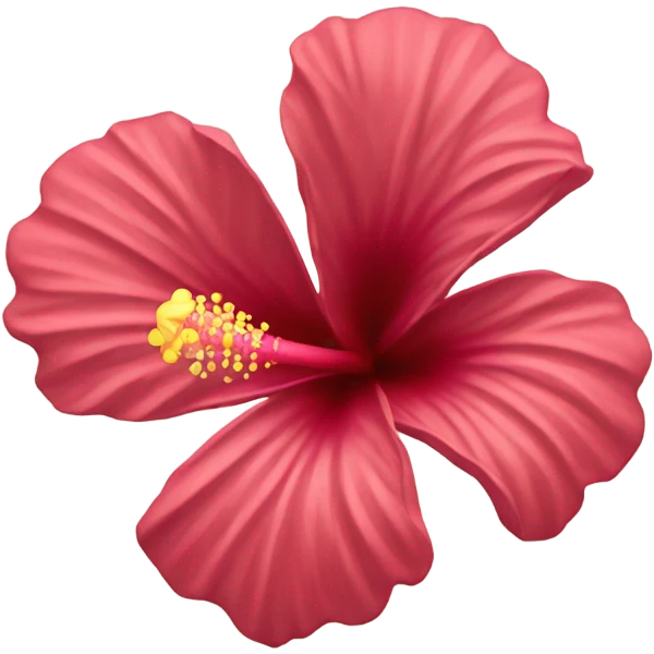 hibiscus flower with a bow emoji