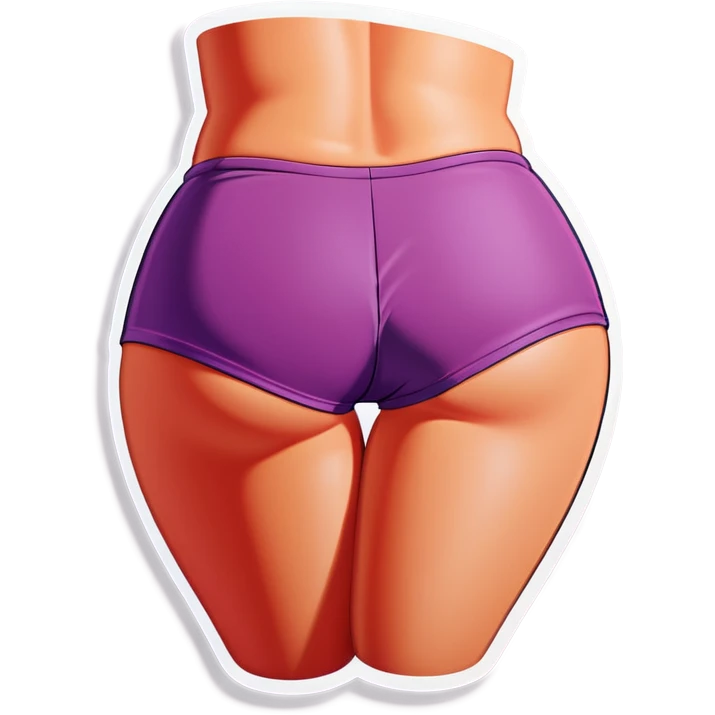 Booty short emoji
