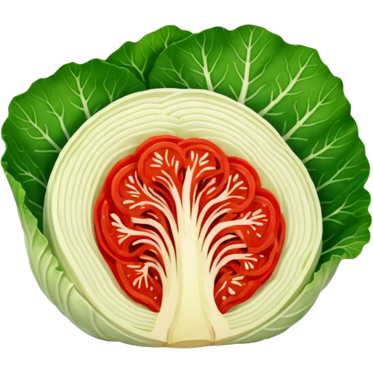 Kimchi kabbage slice  emoji