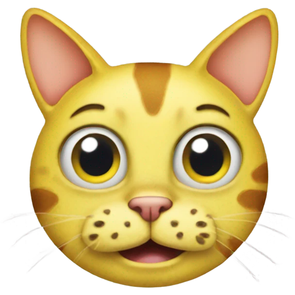 SpongeBob as a cat emoji