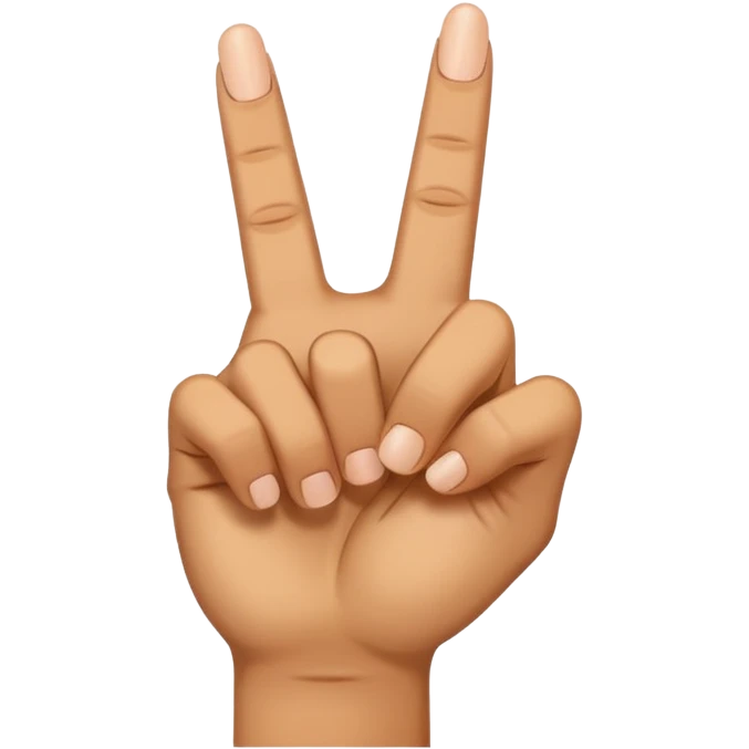 middle finger by side emoji