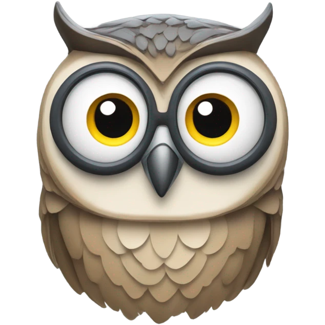 create an emoji for a team that works with AI, connect it to a animal and use its face to represent the team identity. emoji