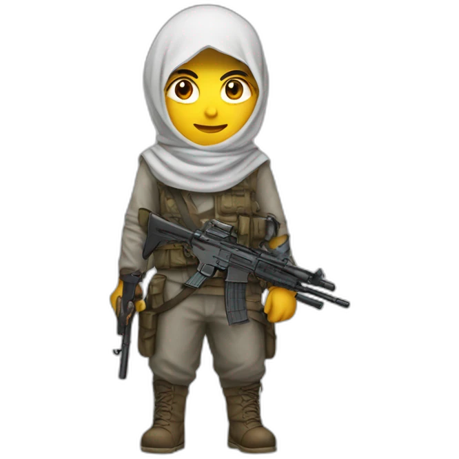 young arabic assasin emoji