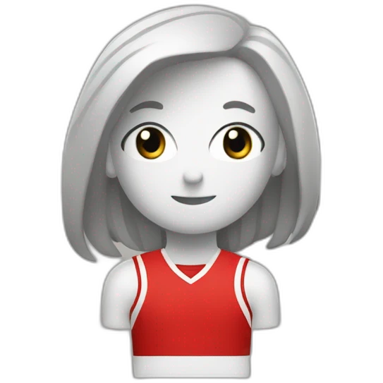 Cúcuta deportivo con camiseta rojo y negra emoji