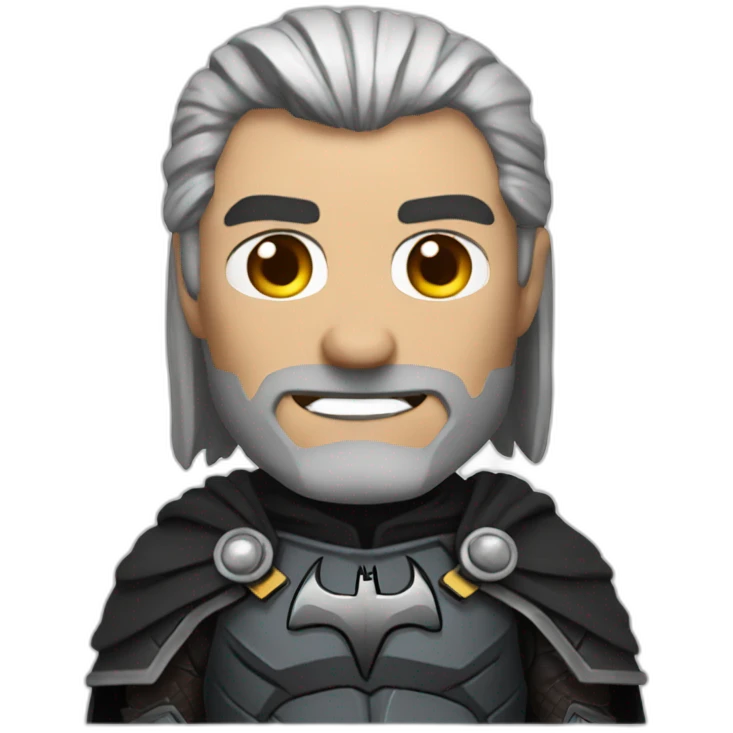 batman witcher style emoji
