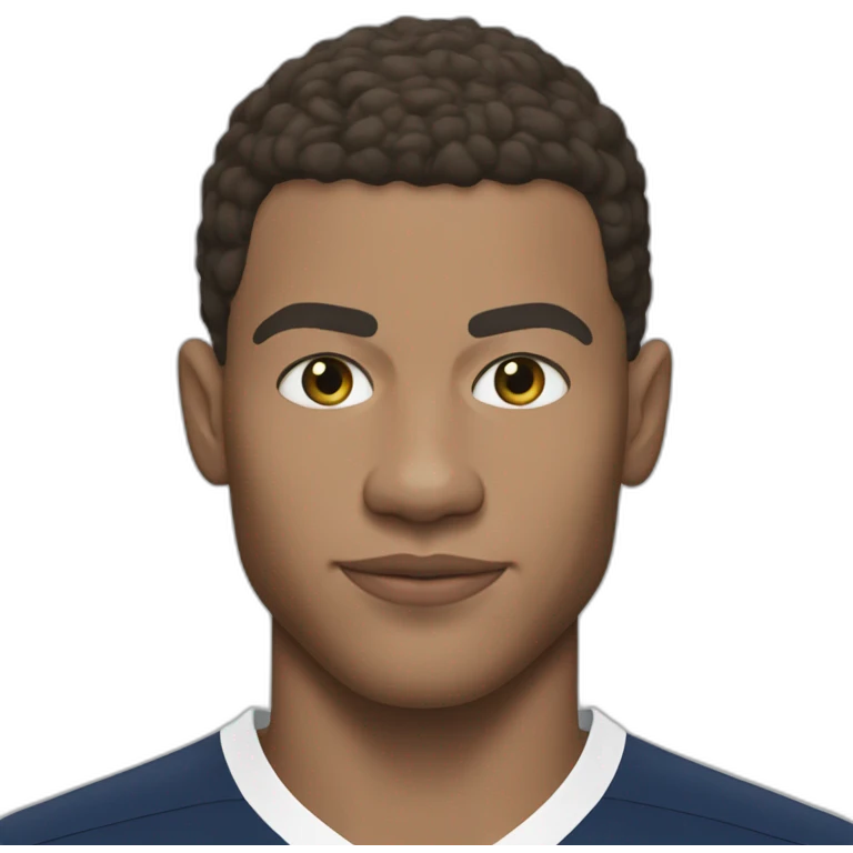Kilian Mbappé emoji