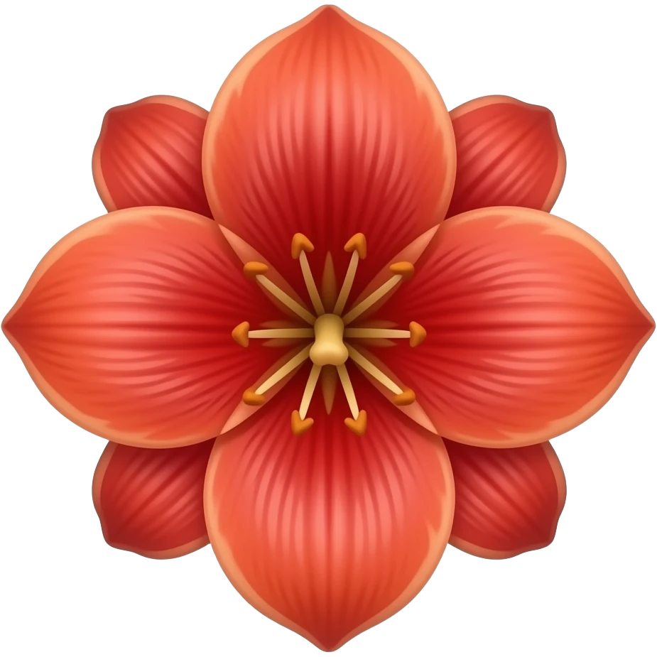 Crimson spider lily emoji