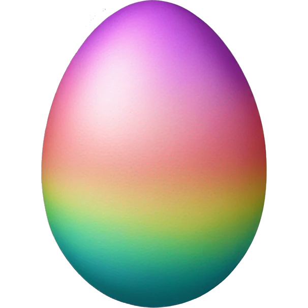 dyed easter egg emoji