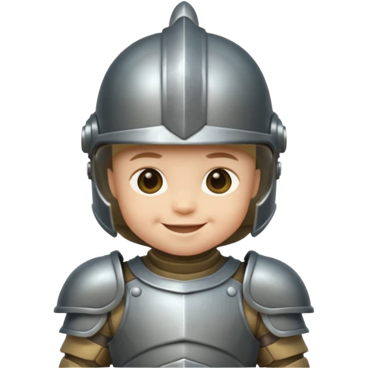 Armored baby emoji