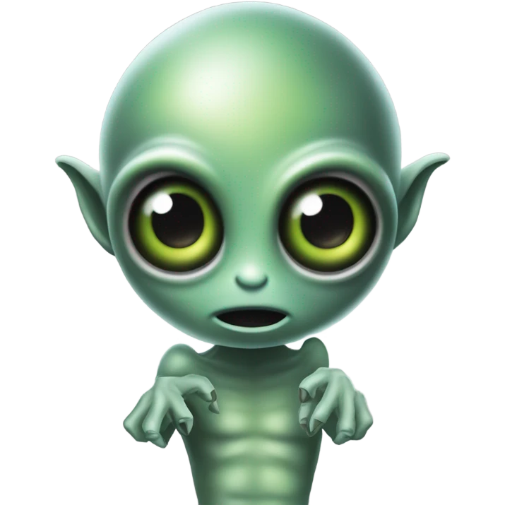 Alien in a vice emoji