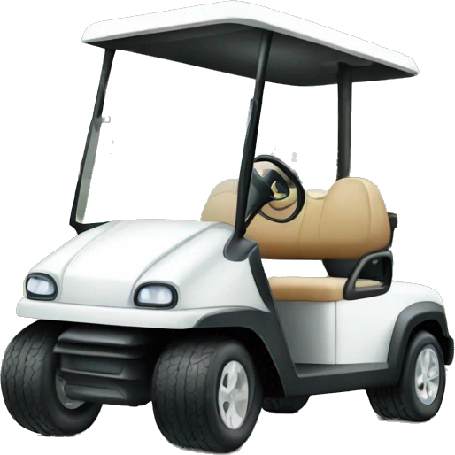 Golf cart emoji