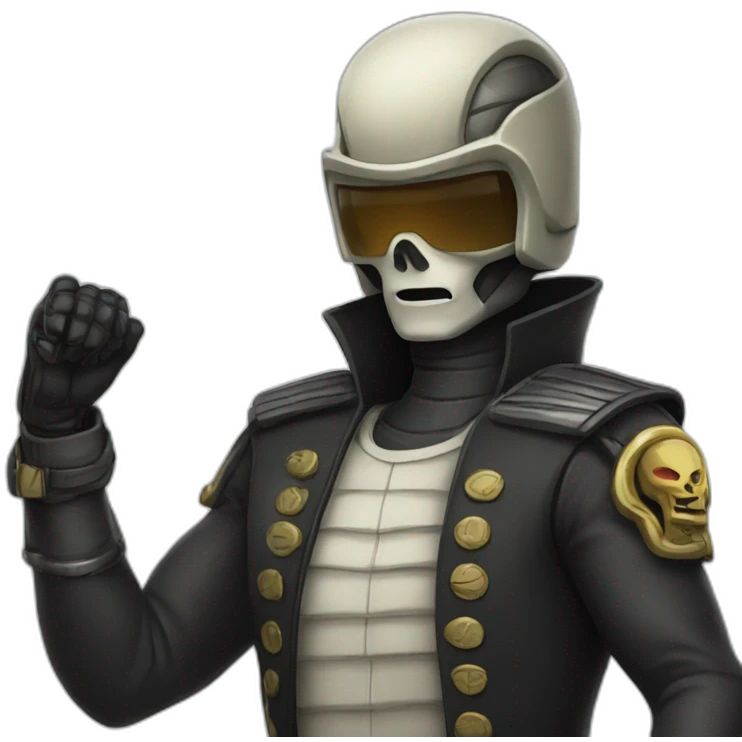 Cobra Space pirate emoji