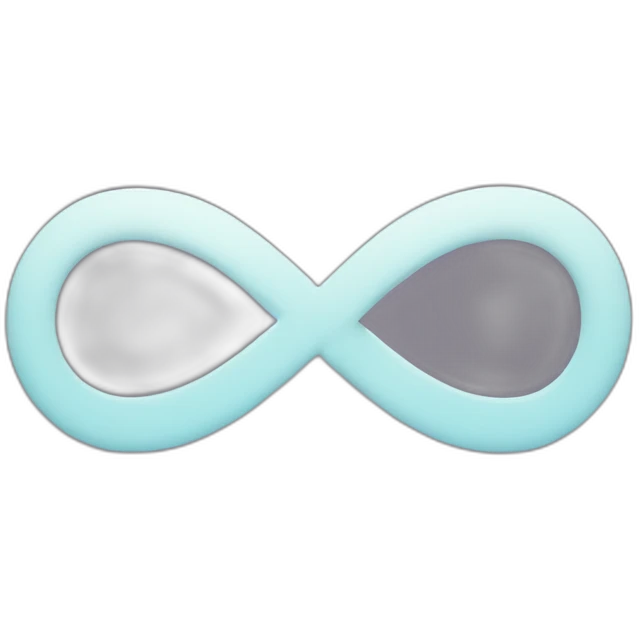 Infinity symbol emoji