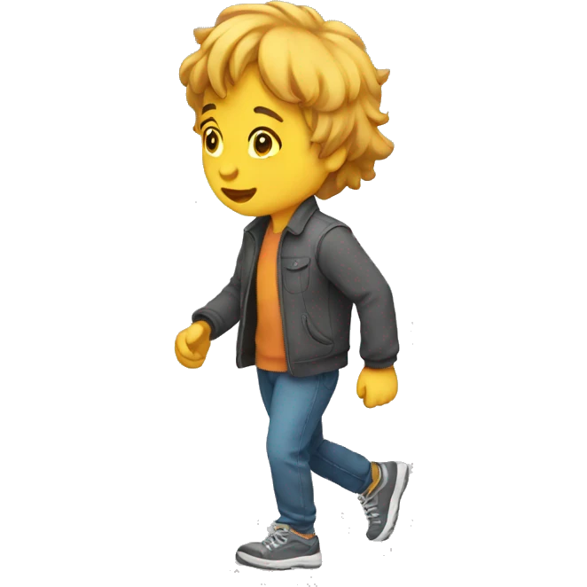walking emoji