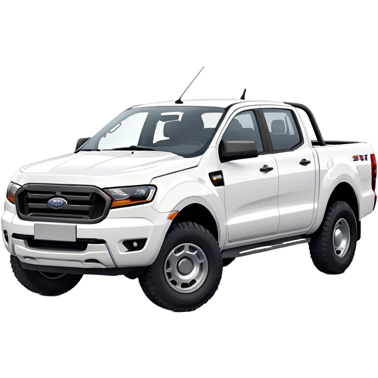 Ford Ranger - Ford (Model Year: 2024) (Iconic colour: White) emoji