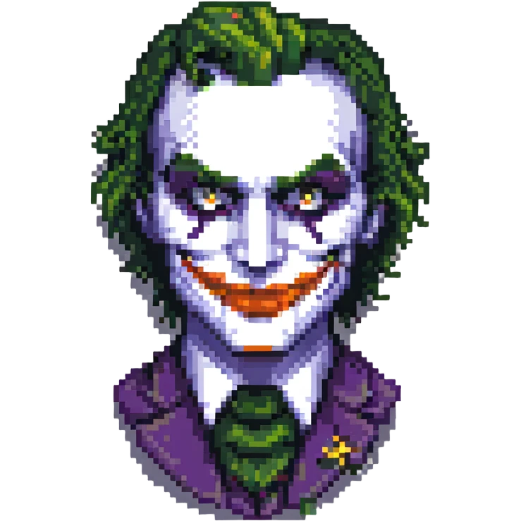 Joker from DC comics emoji