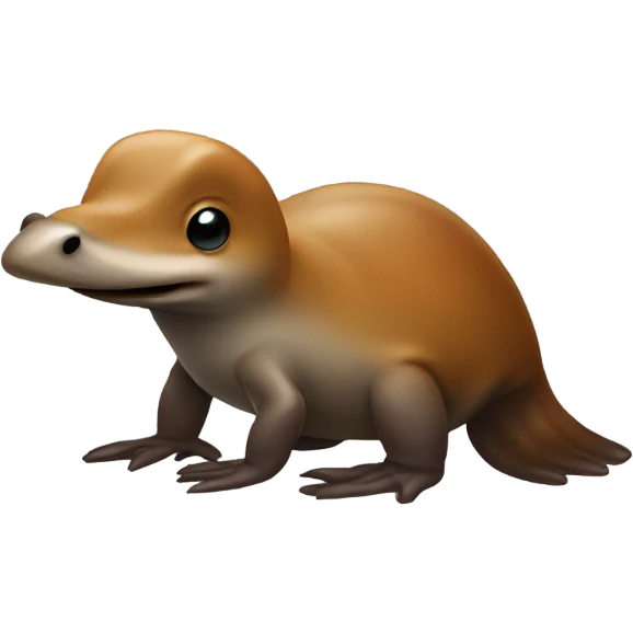 Platypus on shrooms emoji