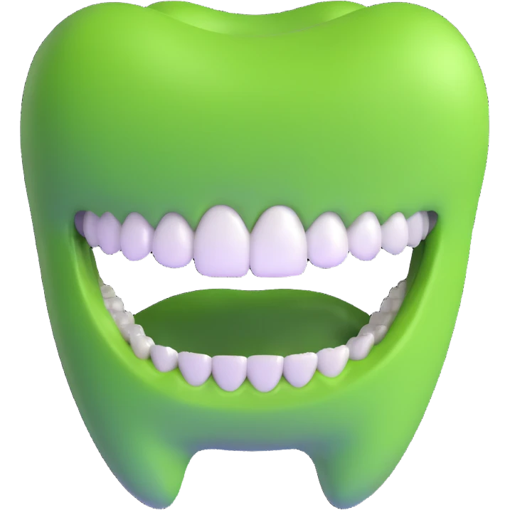 green teeth emoji