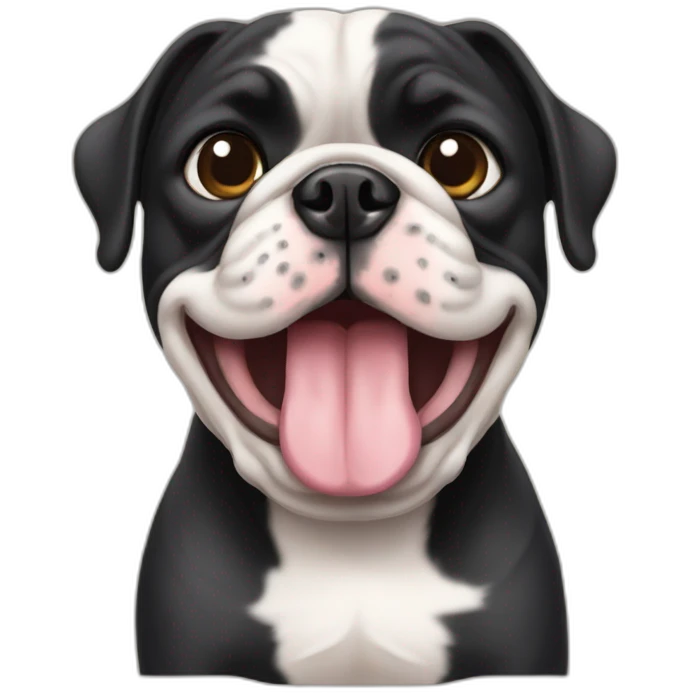 Bouledogue emoji