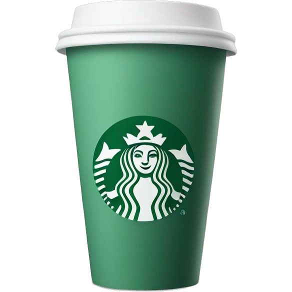 starbucks cup emoji
