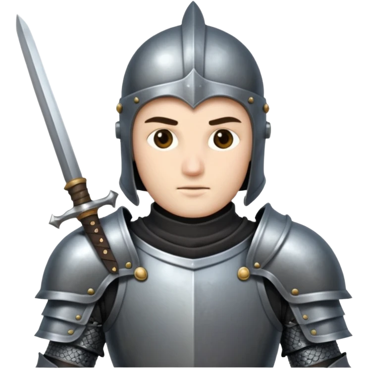 Gothic knight emoji