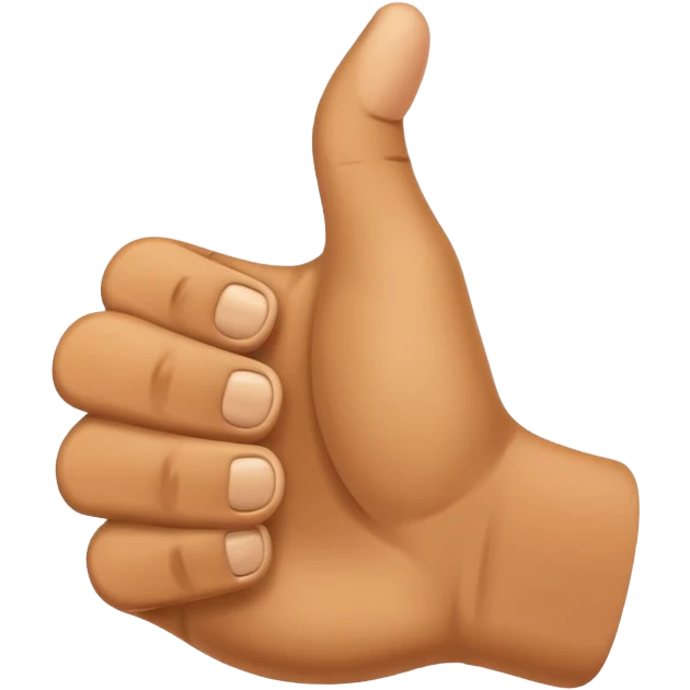 thumbs up hand emoji
