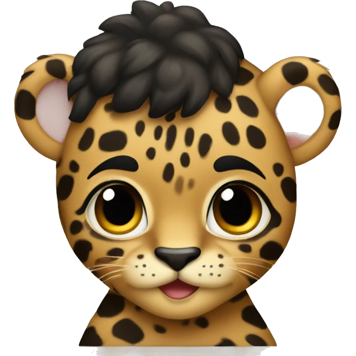 Leopardo bebé  emoji