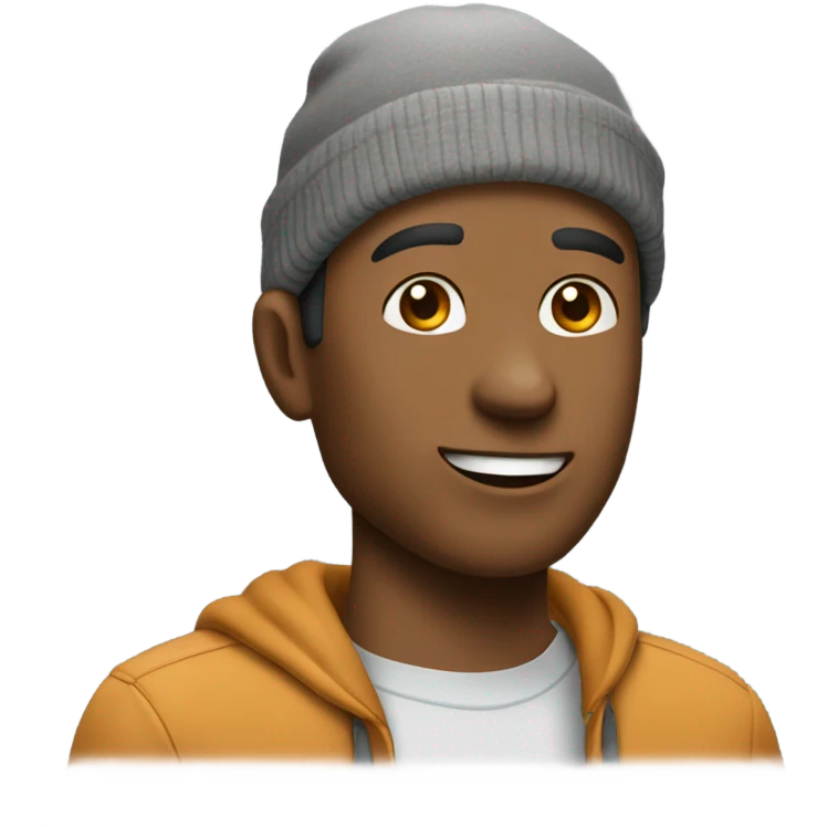 A chill guy emoji
