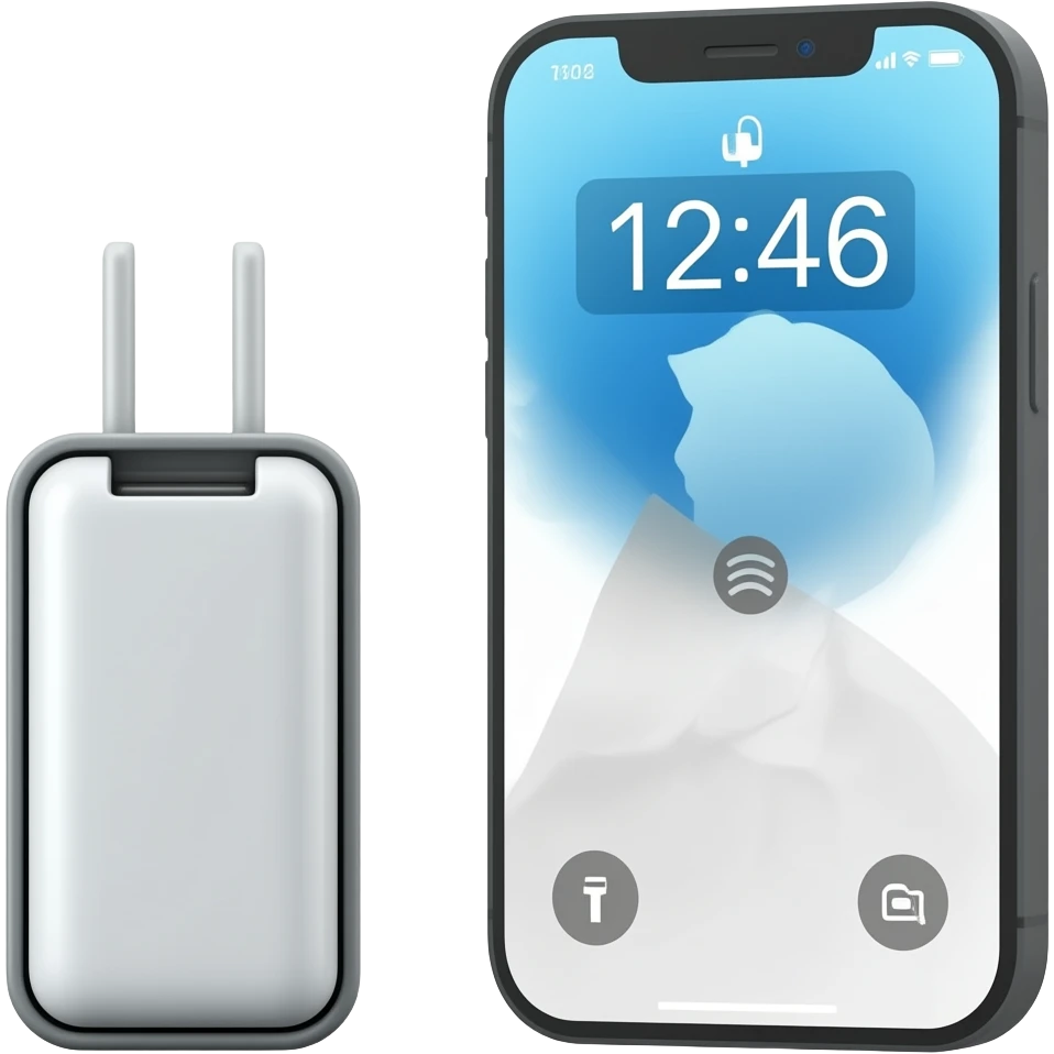 phone on charge emoji